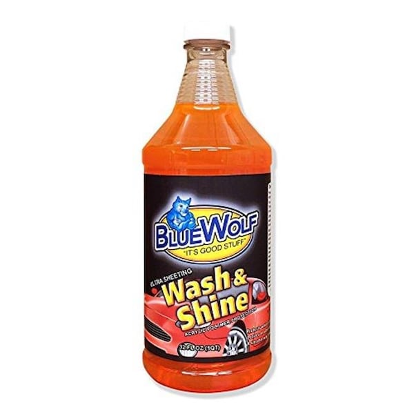 Blue Wolf Sales & Service Blue Wolf Sales & Service BWCWQ Ultra Sheeting Car Wash Spry Bottle - 32 oz BWCWQ - main